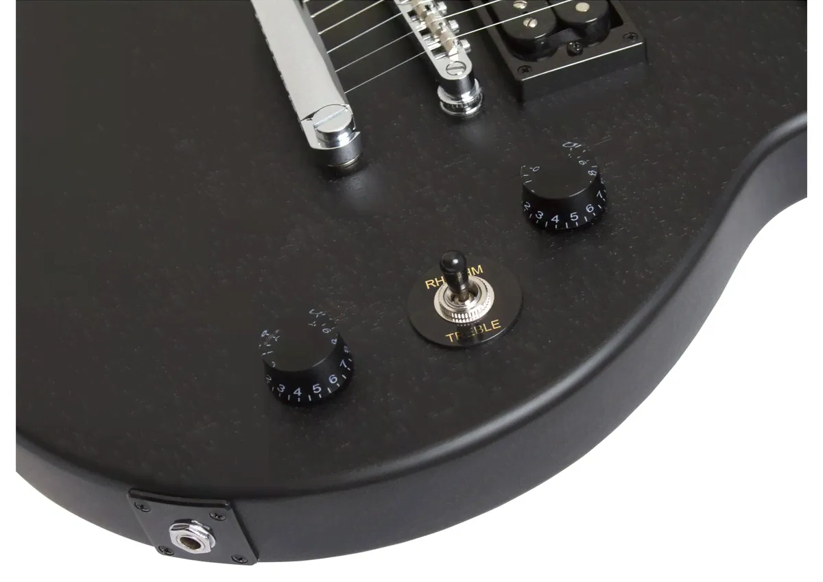 Электрогитара Epiphone Les Paul Special Satin E1 EBV Ebony Vintage-1