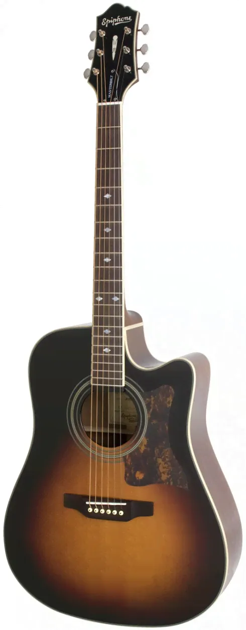 Гитара электроакустическая шестиструнная EPIPHONE MASTERBILT DR-500MCE VINTAGE SUNBURST