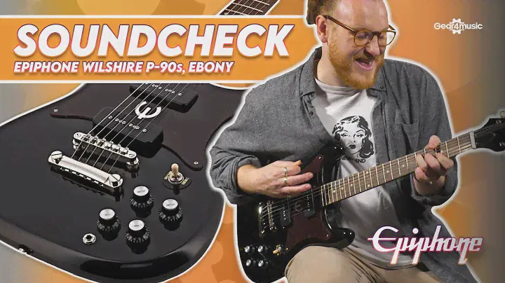 SOUNDCHECK  | Epiphone Wilshire P 90s, Ebony