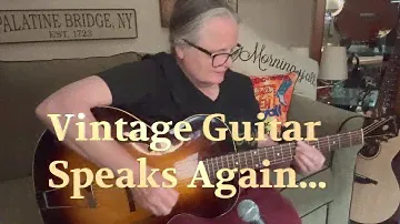 HOW DOES IT SOUND? ** 1950 Epiphone Zenith ** RoadTrip Purchase No 1 ** Vintage Guitar Find
