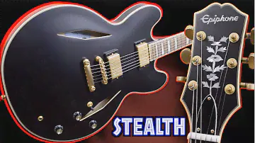 Is It Worth Buying? | 2021 Epiphone Sheraton Stealth Emily Wolfe Signature Diamond F Holes Review