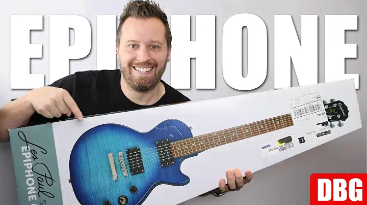 Unboxing Epiphone's CHEAPEST Les Paul! - How Good Is It?