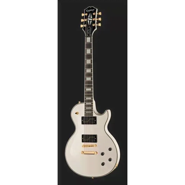 Epiphone Matt Heafy Origins Les Paul Custom 7-String Bone White-0