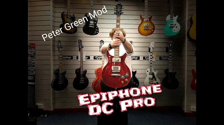 Epiphone DC Pro Electric Guitar | Black Cherry | Ex Display | Blackpool