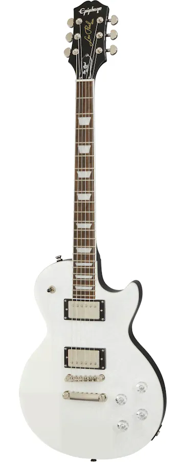 Электрогитара Epiphone Les Paul Muse Pearl White Metallic-0