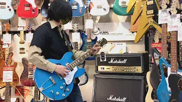 Epiphone CASINO Worn Blue Denim Tone Check
