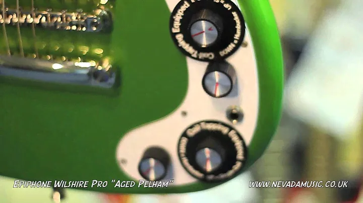 Epiphone Wilshire Pro Limited Edition in Aged Pelham - Quick Look