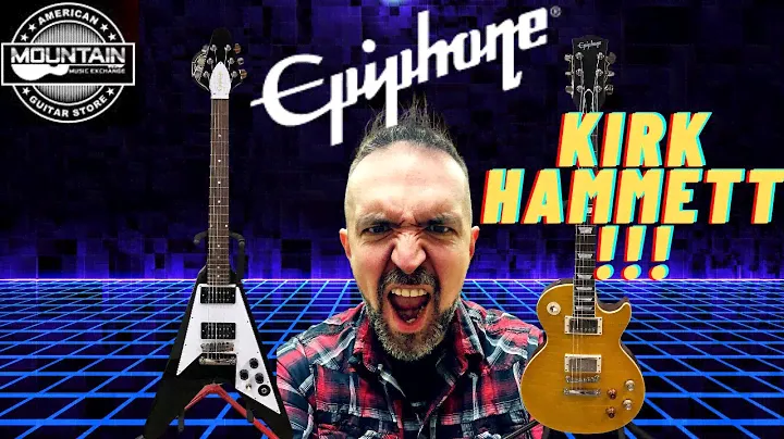 Epiphone Kirk Hammett Les Paul Greeny & 1979 Flying V!!!  Which one is right for you???