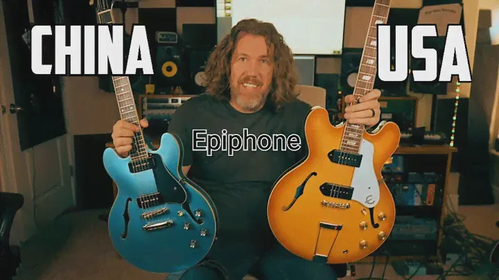 Epiphone USA Casino vs Made in China Epiphone