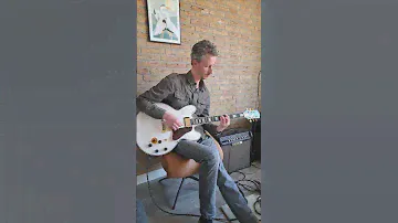 Epiphone BB King Lucille White - RHCP style#1
