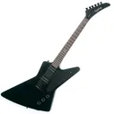 EPIPHONE GOTHIC 1958 EXPLORER BLACK SATIN BLK Электрогитара, цвет графитовый, черная фурнитура