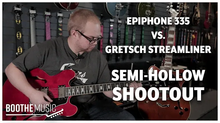 Epiphone 335 vs. Gretsch Streamliner - Guitar Shootout