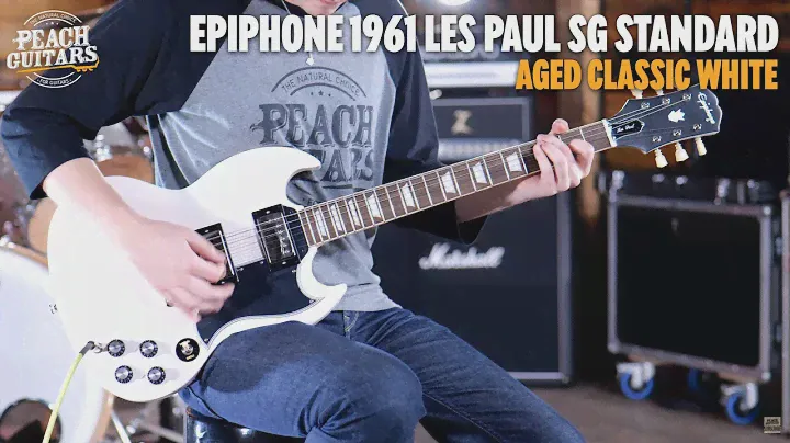 Никаких разговоров...только звуки | Epiphone 1961 Les Paul SG Standard Aged Classic Белый