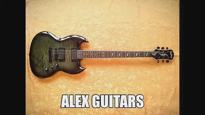 Epiphone Prophecy SG Custom EMG Обзор работоспособности Alex Guitars