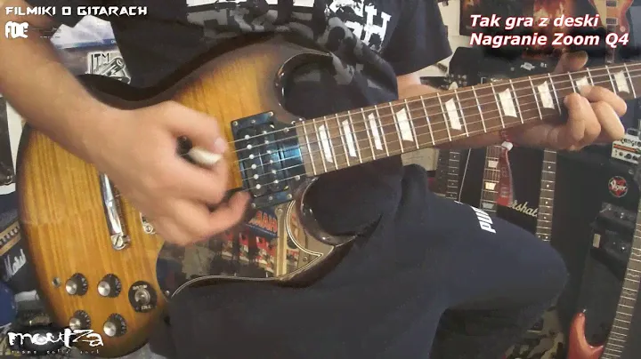 Epiphone G400 SG Korea - piękny klon płomienisty - FILMIKI O GITARACH  495
