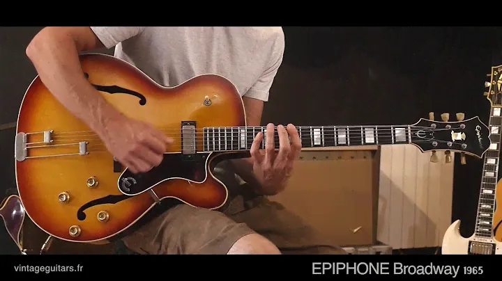 Vintage Guitars EPIPHONE Broadway 1965