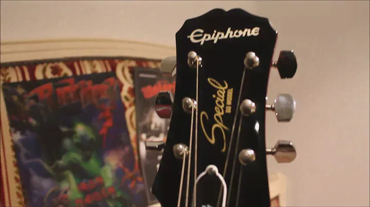 Epiphone SG Special Cherry : unboxing and first sounds examples