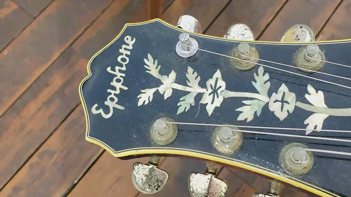 1981 Epiphone emperor T matsumoku Japan #epiphone #mmk #matsumoku