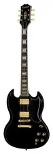 Электрогитара с двумя вырезами Epiphone SG Custom Ebony