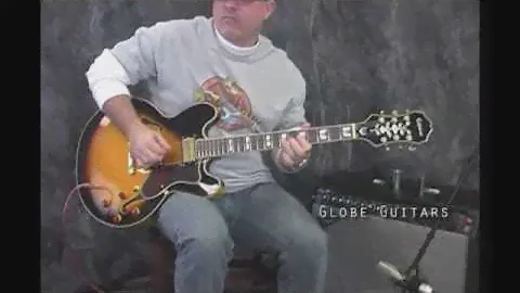 Epiphone Sheraton II demo