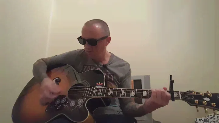 Tom Petty - Free Fallin - cover - Epiphone EJ-200SCE acoustic guitar
