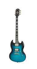 EPIPHONE SG Prophecy Blue Tiger Aged Gloss - электрогитара, цвет синий