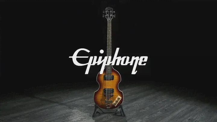 Epiphone Viola Bass, Vintage Sunburst | Gear4music demo