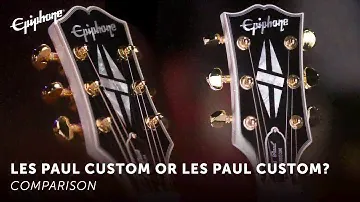 Compared: Epiphone & Inspired By Gibson Custom Les Paul Custom
