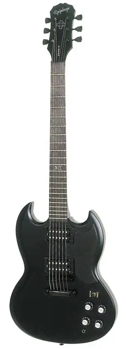 ЭЛЕКТРОГИТАРА EPIPHONE GOTHIC G-400 BLACK SATIN