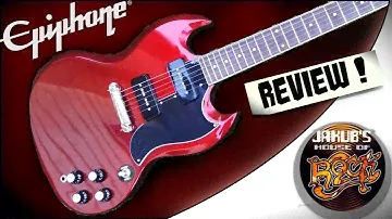 Гитара Epiphone SG Special P-90 в цвете Sparkling Burgandy ОБЗОР/ДЕМО!