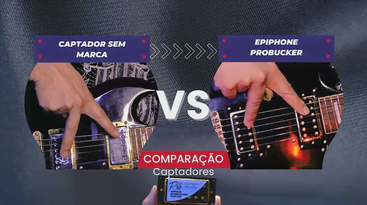 Captador Epiphone ProBucker X Captador sem Marca | Teste ProBucker Pickups