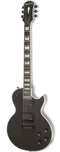 EPIPHONE PROPHECY LES PAUL CUSTOM PLUS EX MIDNIGHT EBONY электрогитара с кейсом-0