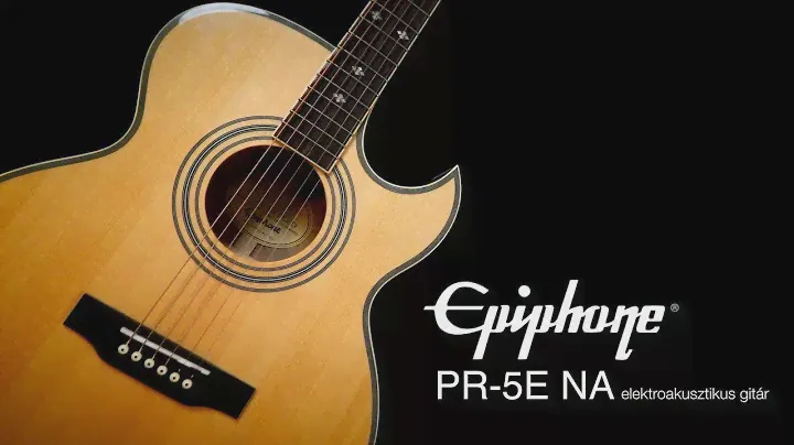 Epiphone PR-5E NA elektroakusztikus gitár