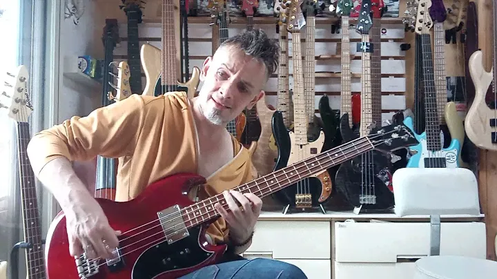 VINTAGE JAPNESE BASSES: Epiphone EB3 1997 (Terada Factory) Pre-shipment Test BASS DEMO. PART 1