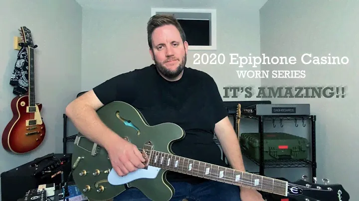 Новая серия Epiphone Casino Worn 2020 года просто УДИВИТЕЛЬНА!