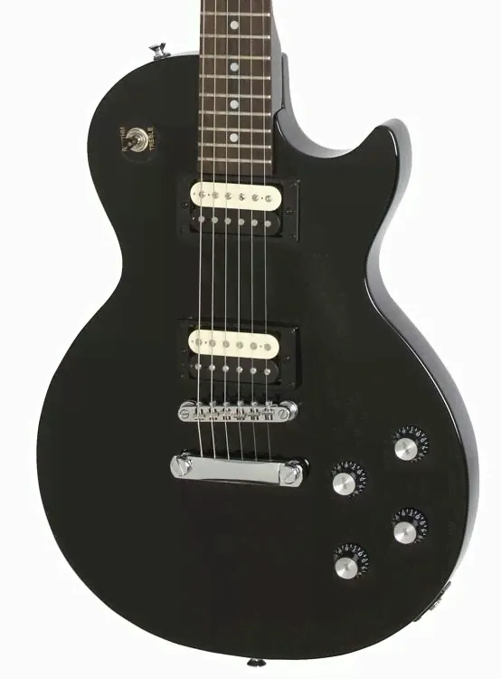 Epiphone Электрогитары Epiphone Les Paul Studio E1 Ebony гитара-4