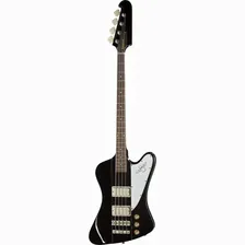 Epiphone Thunderbird 60-х годов Бас-гитара из черного дерева Epiphone Thunderbird 60´s Bass Ebony