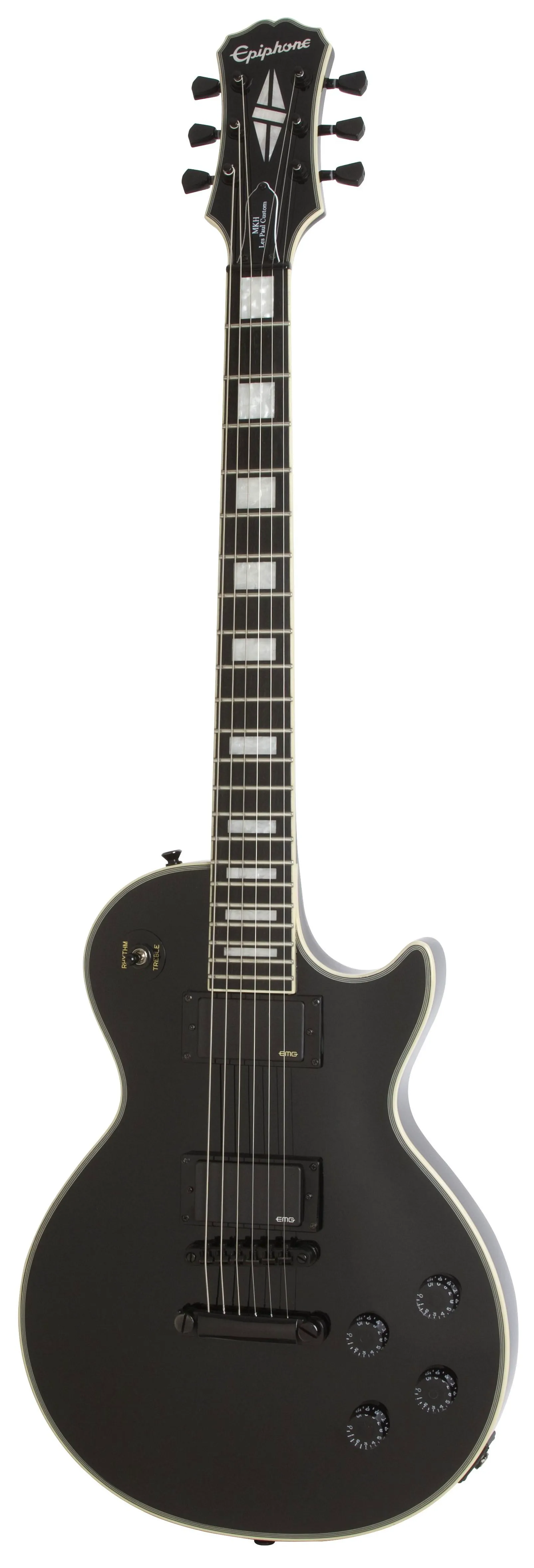 EPIPHONE LTD MATT HEAFY SIGNATURE LES PAUL CUSTOM EBONY