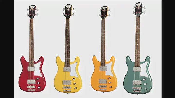 Newport Bass and El Capitan J-200 Studio Bass Now Available Worldwide on Epiphone.com