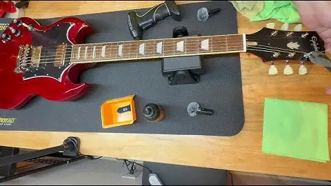 Guitar Neck Repair - Epiphone SG Standard