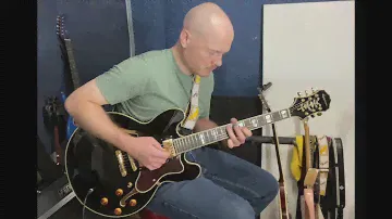 2014 Epiphone Sheraton II - Demo Video