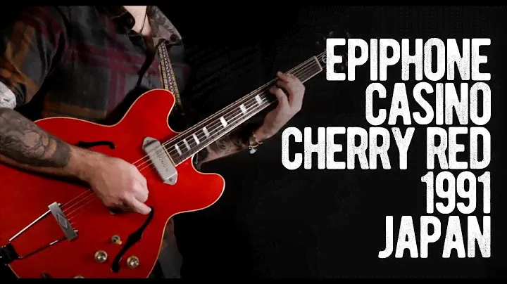 Epiphone Casino Cherry Red 1991 Japan