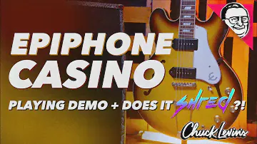 Epiphone Casino USA Collection | Playing Demo + Does it Shred??!