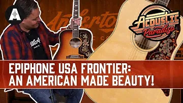 Epiphone USA Frontier - The Perfect Singer-Songwriter Acoustic Guitar!