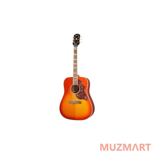 Epiphone HUMMINGBIRD AGED CHERRY SUNBURST Электроакустическая гитара-0
