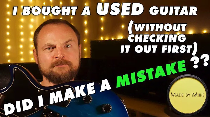 I bought a USED Epiphone Les Paul Junior (Test + Opinion)