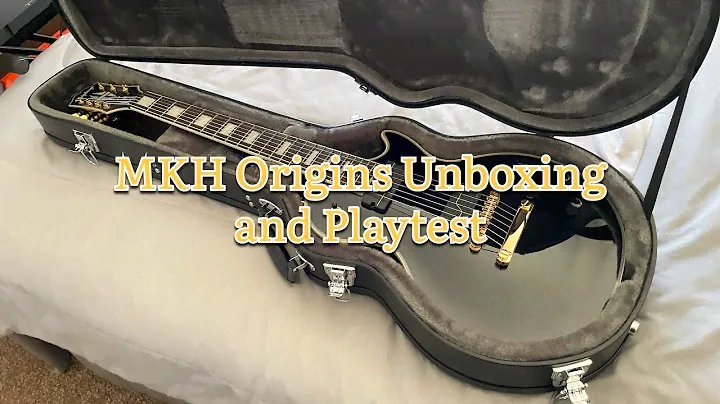 Epiphone MKH Origins Les Paul Custom 7-String Unboxing and Playtest