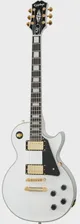 Epiphone Les Paul Custom Alpine White электрогитара, цвет белый