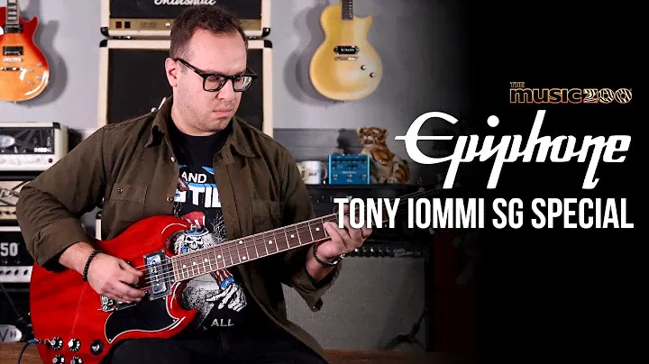 Epiphone Tony Iommi SG Special Review and Playthrough at The Music Zoo!