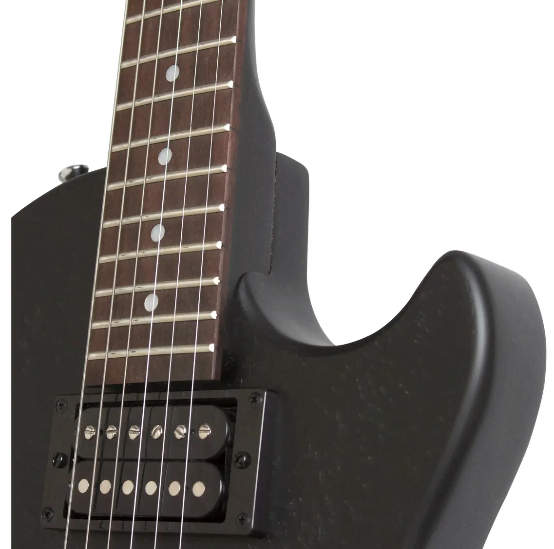 Электрогитара Epiphone Les Paul Special Satin E1 EBV Ebony Vintage-3